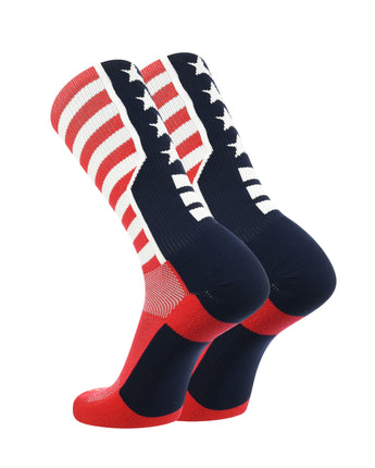 TCK socks USA Flag Crew Socks