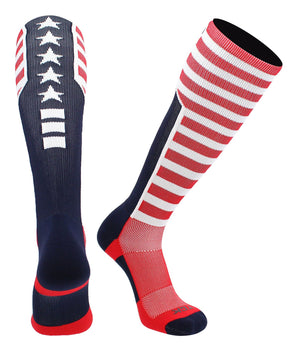 TCK socks USA Patriot Over The Calf Socks