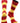 TCK socks USC Cardinal/Gold / Large USC Trojans Socks Game Day Striped Crew Socks