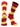 TCK socks USC Cardinal/Gold / Large USC Trojans Socks Game Day Striped Crew Socks