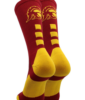 TCK socks USC Trojans Baseline Crew USA Made