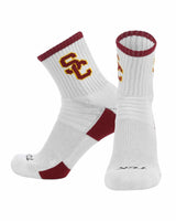 TCK socks USC Trojans / Large NCAA Quarter Socks - USC Trojans