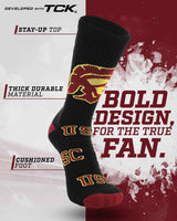 TCK socks USC Trojans Mayhem Crew Socks (Made in USA)