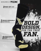 TCK socks Vanderbilt Commodores Mayhem Crew Socks (Made in USA)