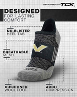 TCK socks Vanderbilt Commodores No Show Tour Socks - Made in USA