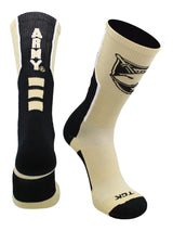 TCK socks Vegas Gold/Black/White / Large Army West Point Socks Black Nights Perimeter Crew