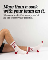Alabama Crimson Tide | Vintage | NCAA Mens and Womens Soft Cotton Sock