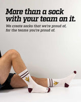 Arizona State Sun Devils | Vintage | NCAA Mens and Womens Soft Cotton Sock