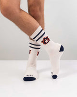 Auburn Tigers | Vintage | NCAA Mens and Womens Soft Cotton Sock
