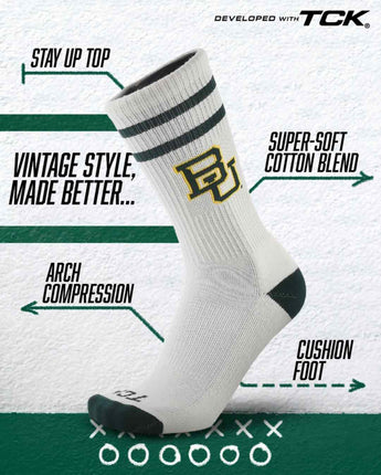 Baylor Bears | Vintage | NCAA Mens and Womens Soft Cotton Sock
