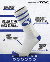 BYU Cougars | Vintage | NCAA Mens and Womens Soft Cotton Sock