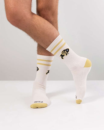 Colorado Buffaloes | Vintage | NCAA Mens and Womens Soft Cotton Sock