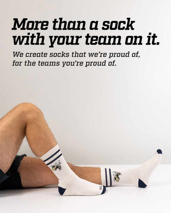 Georgia Tech Yellow Jackets | Vintage | NCAA Mens and Womens Soft Cotton Sock