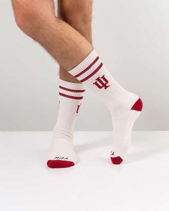 Indiana Hoosiers | Vintage | NCAA Mens and Womens Soft Cotton Sock