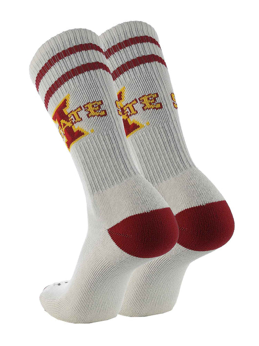 TCK socks Vintage Iowa State Cyclones Socks NCAA Socks For Men and Womens Soft Cotton Sock