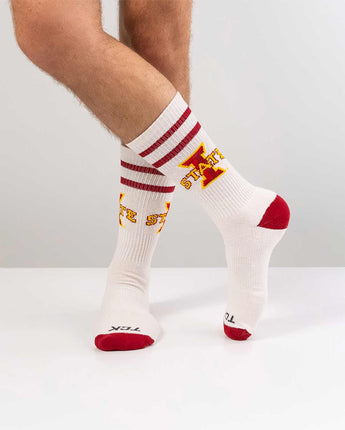 Iowa State Cyclones | Vintage | NCAA Mens and Womens Soft Cotton Sock