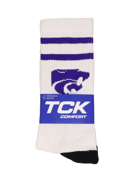 TCK socks Vintage Kansas State Wildcats Socks NCAA Socks For Men and Womens Soft Cotton Sock