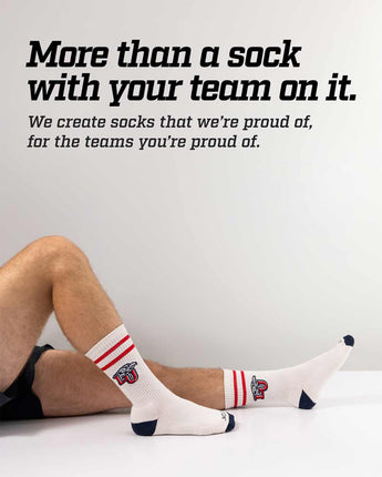 Liberty Flames | Vintage | NCAA Mens and Womens Soft Cotton Sock