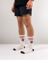 Liberty Flames | Vintage | NCAA Mens and Womens Soft Cotton Sock