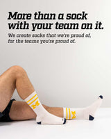 Michigan Wolverines | Vintage | NCAA Mens and Womens Soft Cotton Sock
