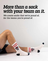 NC State Wolfpack | Vintage | NCAA Mens and Womens Soft Cotton Sock
