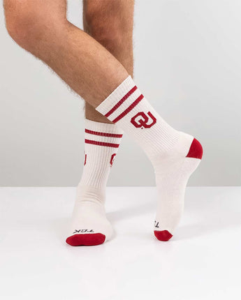 Oklahoma Sooners | Vintage | NCAA Mens and Womens Soft Cotton Sock