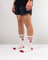 Oklahoma Sooners | Vintage | NCAA Mens and Womens Soft Cotton Sock