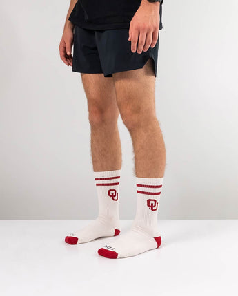 Oklahoma Sooners | Vintage | NCAA Mens and Womens Soft Cotton Sock
