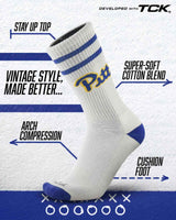 Pittsburgh Panthers | Vintage | NCAA Mens and Womens Soft Cotton Sock