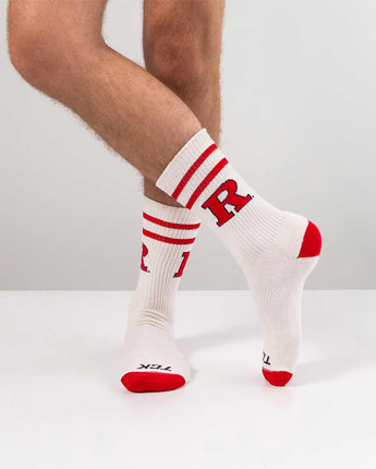 Rutgers Scarlet Knights | Vintage | NCAA Mens and Womens Soft Cotton Sock