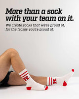 Rutgers Scarlet Knights | Vintage | NCAA Mens and Womens Soft Cotton Sock