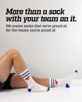 SMU Mustangs | Vintage | NCAA Mens and Womens Soft Cotton Sock