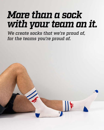 SMU Mustangs | Vintage | NCAA Mens and Womens Soft Cotton Sock