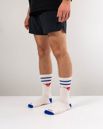 SMU Mustangs | Vintage | NCAA Mens and Womens Soft Cotton Sock