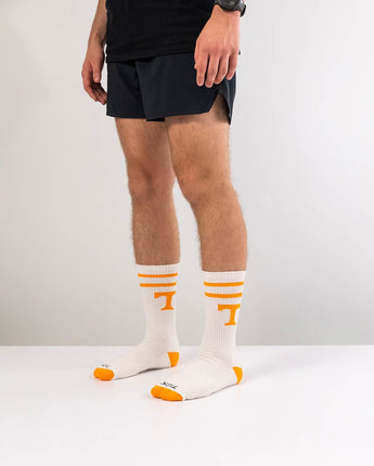 Tennessee Volunteers | Vintage | NCAA Mens and Womens Soft Cotton Sock