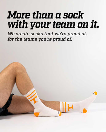 Tennessee Volunteers | Vintage | NCAA Mens and Womens Soft Cotton Sock