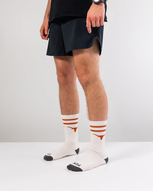 TCK socks Vintage Texas Longhorns Socks NCAA Socks For Men and Womens Soft Cotton Sock