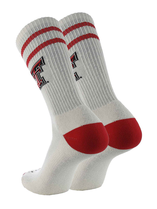TCK socks Vintage Texas Tech Red Raiders Socks NCAA Socks For Men and Womens Soft Cotton Sock