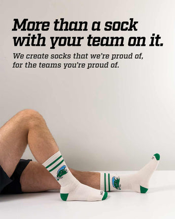Tulane Green Wave | Vintage | NCAA Mens and Womens Soft Cotton Sock