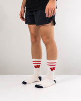 Wisconsin Badgers | Vintage | NCAA Mens and Womens Soft Cotton Sock
