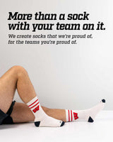 Wisconsin Badgers | Vintage | NCAA Mens and Womens Soft Cotton Sock