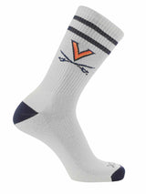 NCAA Vintage College Striped Socks - Virginia Cavaliers (Large)