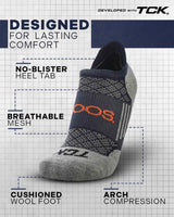 TCK socks Virginia Cavaliers Tour No Show Tab Socks - Made in USA