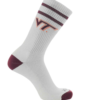 TCK socks Virginia Tech Hokies / Large Virginia Tech Hokies | Vintage | NCAA Mens and Womens Soft Cotton Sock