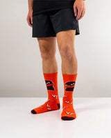 TCK socks Virginia Tech Hokies Mayhem Crew Socks (Made in USA)