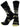TCK socks Wake Forest Black/Vegas Gold / Large Wake Forest Demon Deacons Mayhem Crew Socks