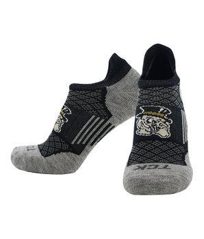Wake Forest Demon Deacons No Show Tour Socks - Made in USA