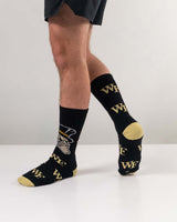TCK socks Wake Forest Demon Deacons Mayhem Crew Socks (Made in USA)
