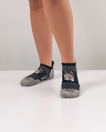 Wake Forest Demon Deacons No Show Tour Socks - Made in USA