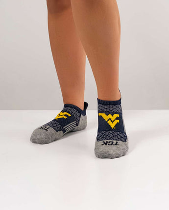 TCK socks West Virginia Mountaineers Tour No Show Tab Socks - Made in USA